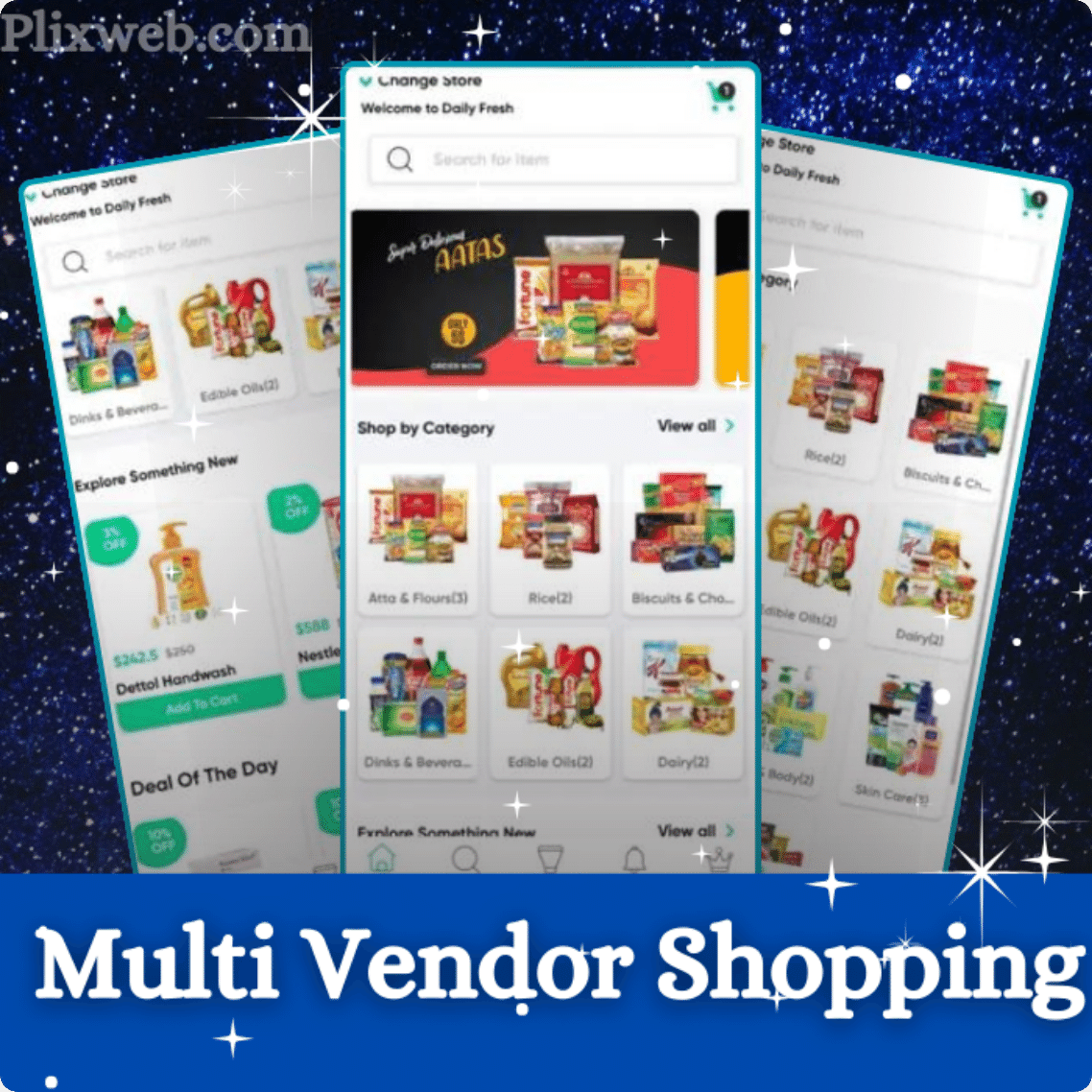 Multi Vendor Shopping App Development