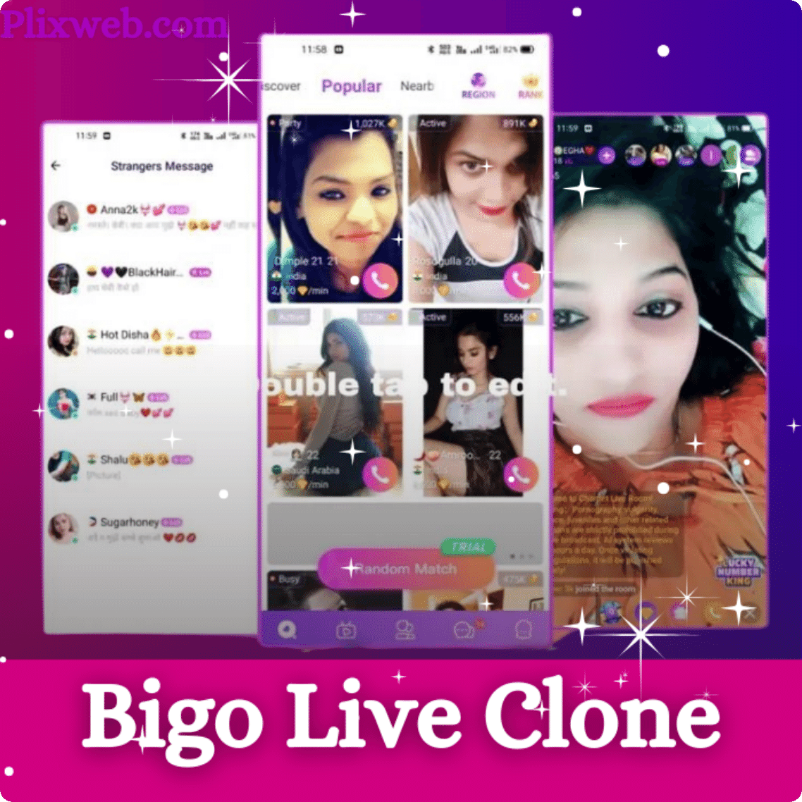 Bigo Live Clone App Development