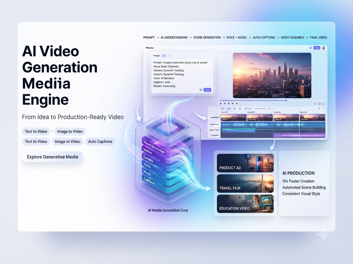 AI Video Generation Engine
