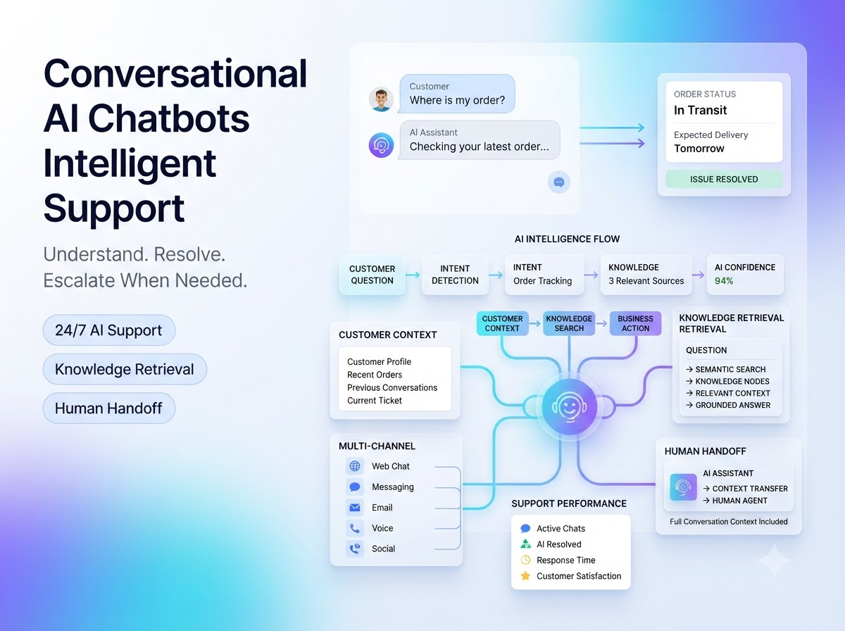 Conversational AI Chatbots