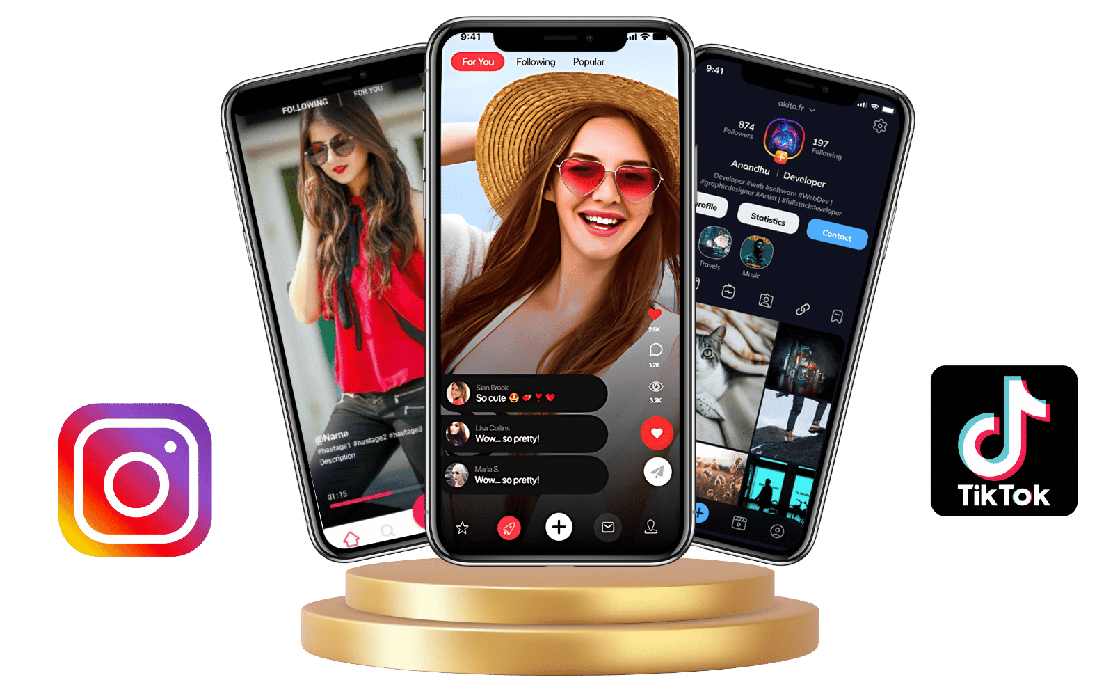 TikTok-Instagram Clone App Development Company