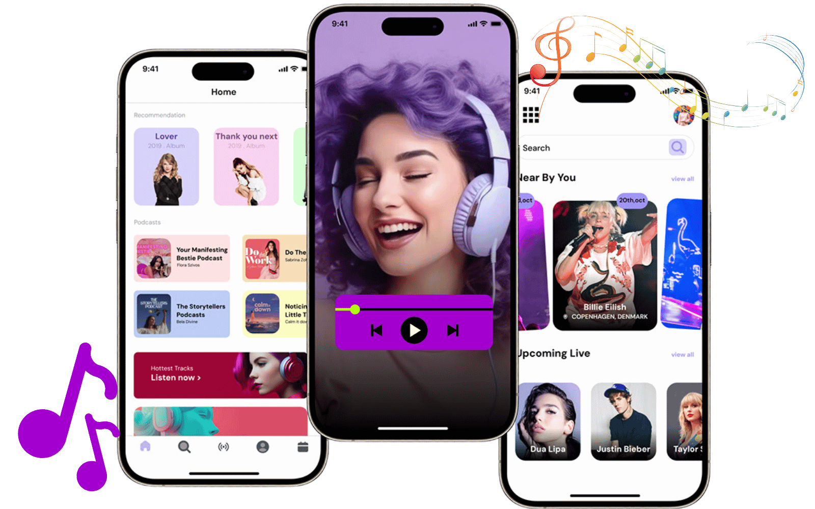 Music Player App Development Company