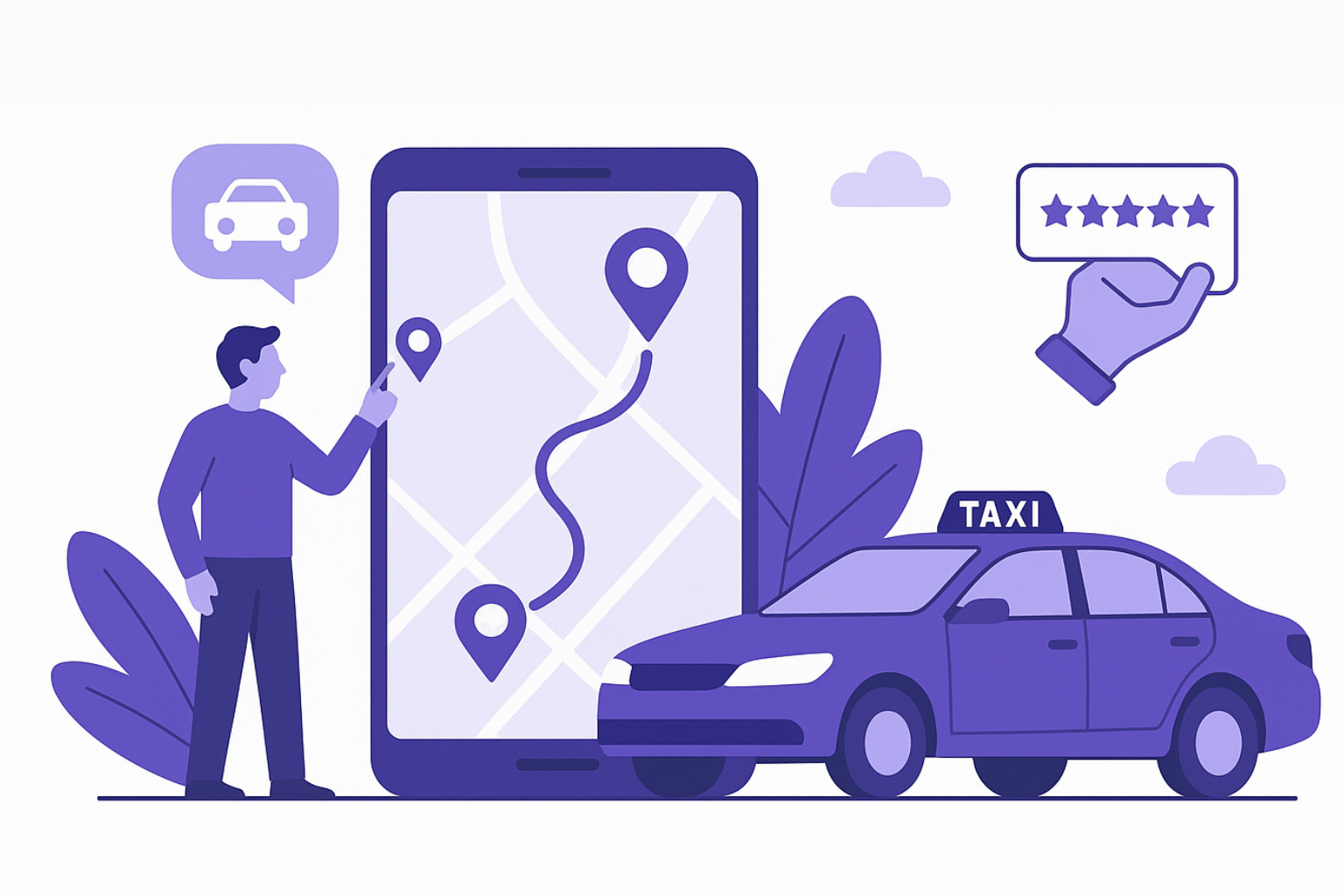 The Complete Guide To Taxi-Booking App Development