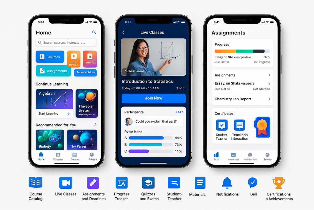 Education app development