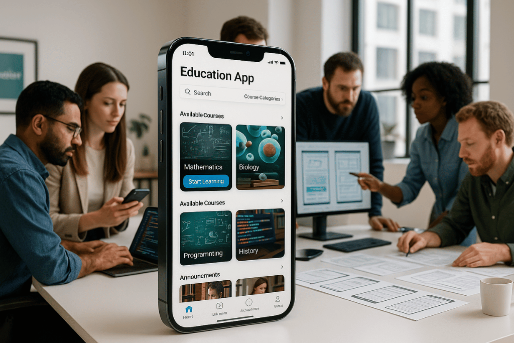 Education app development company
