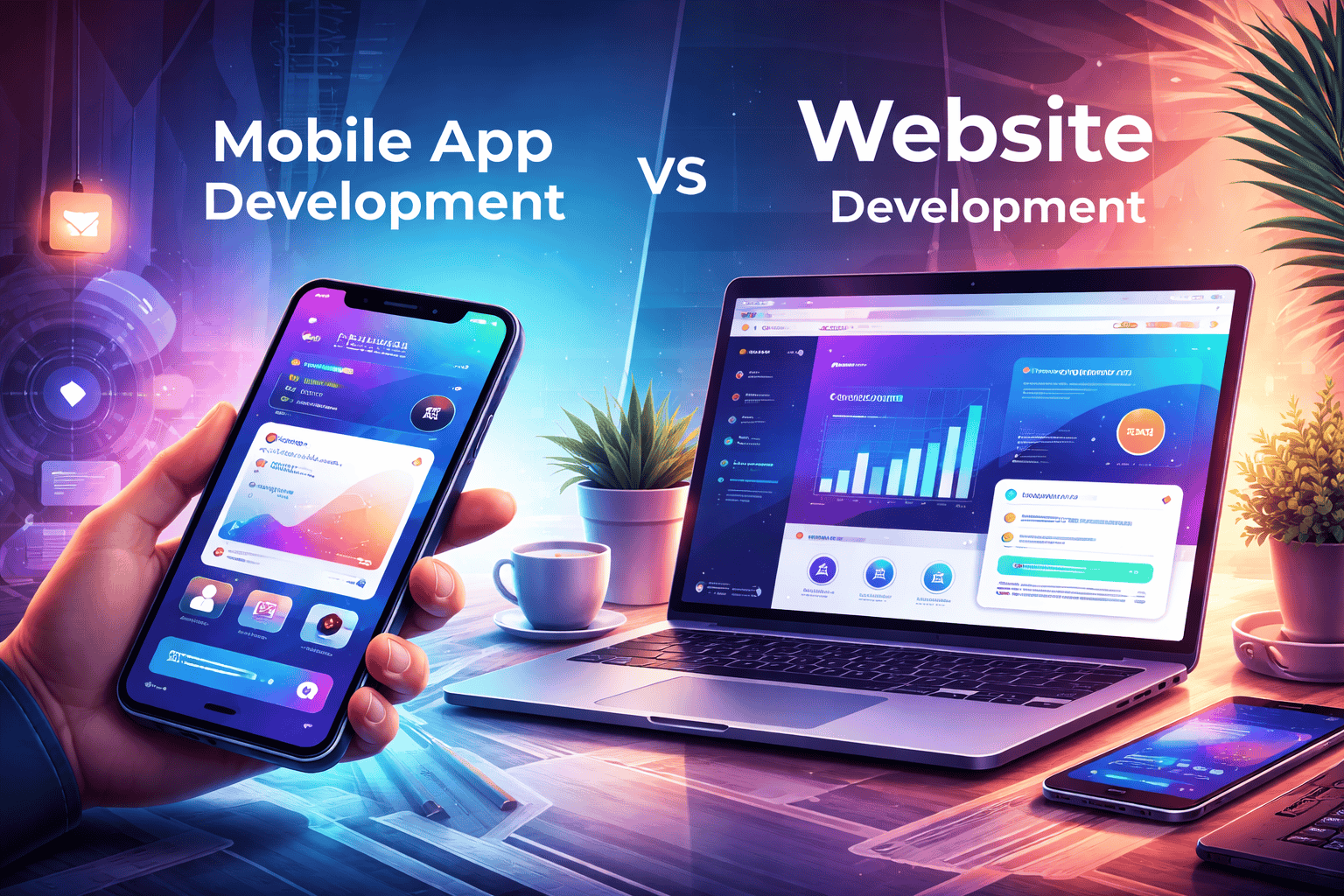App VS Website Development