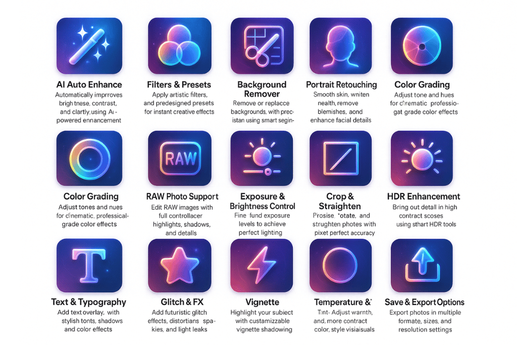 Photo Editing App Development