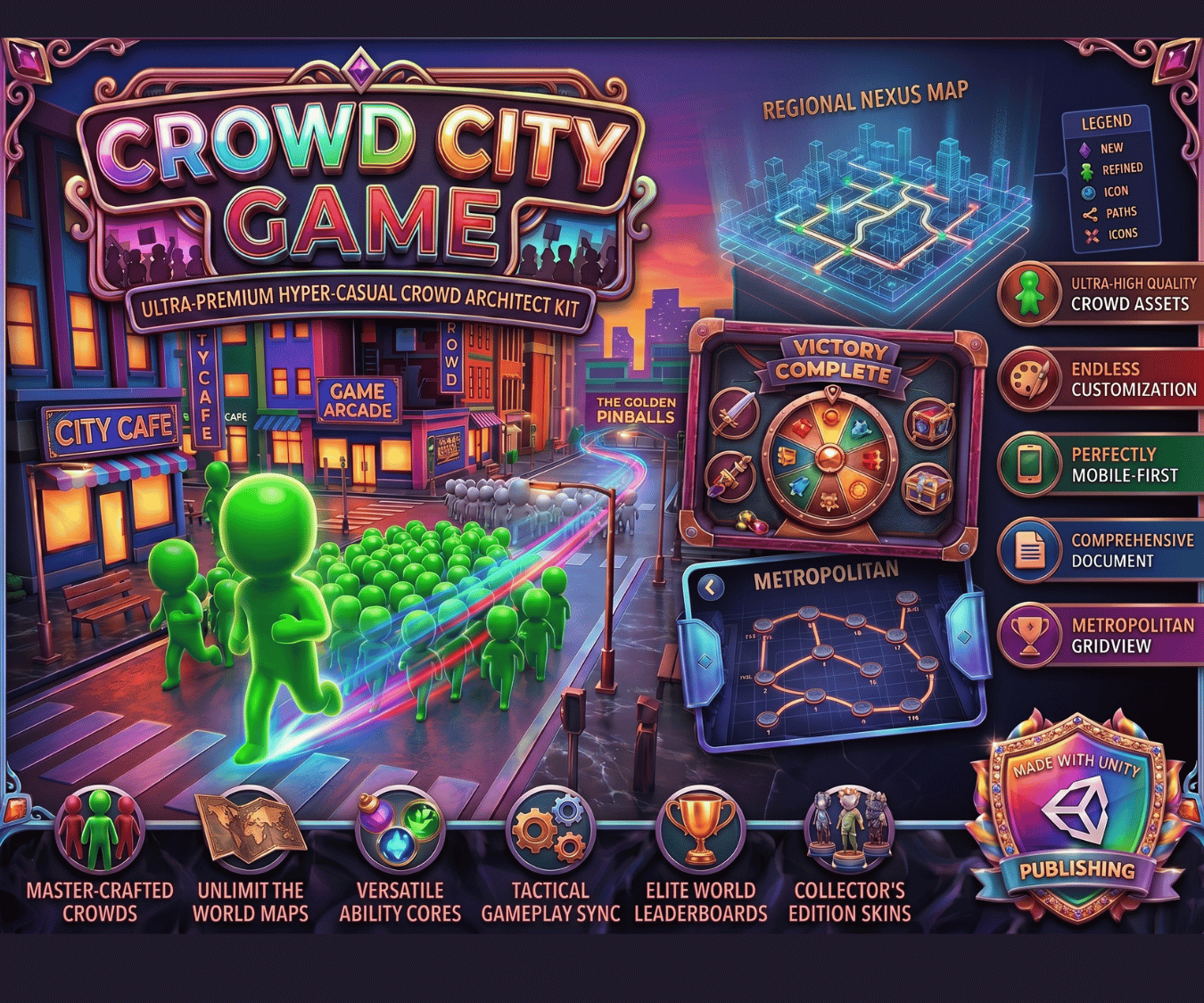 Crowd City Game Development