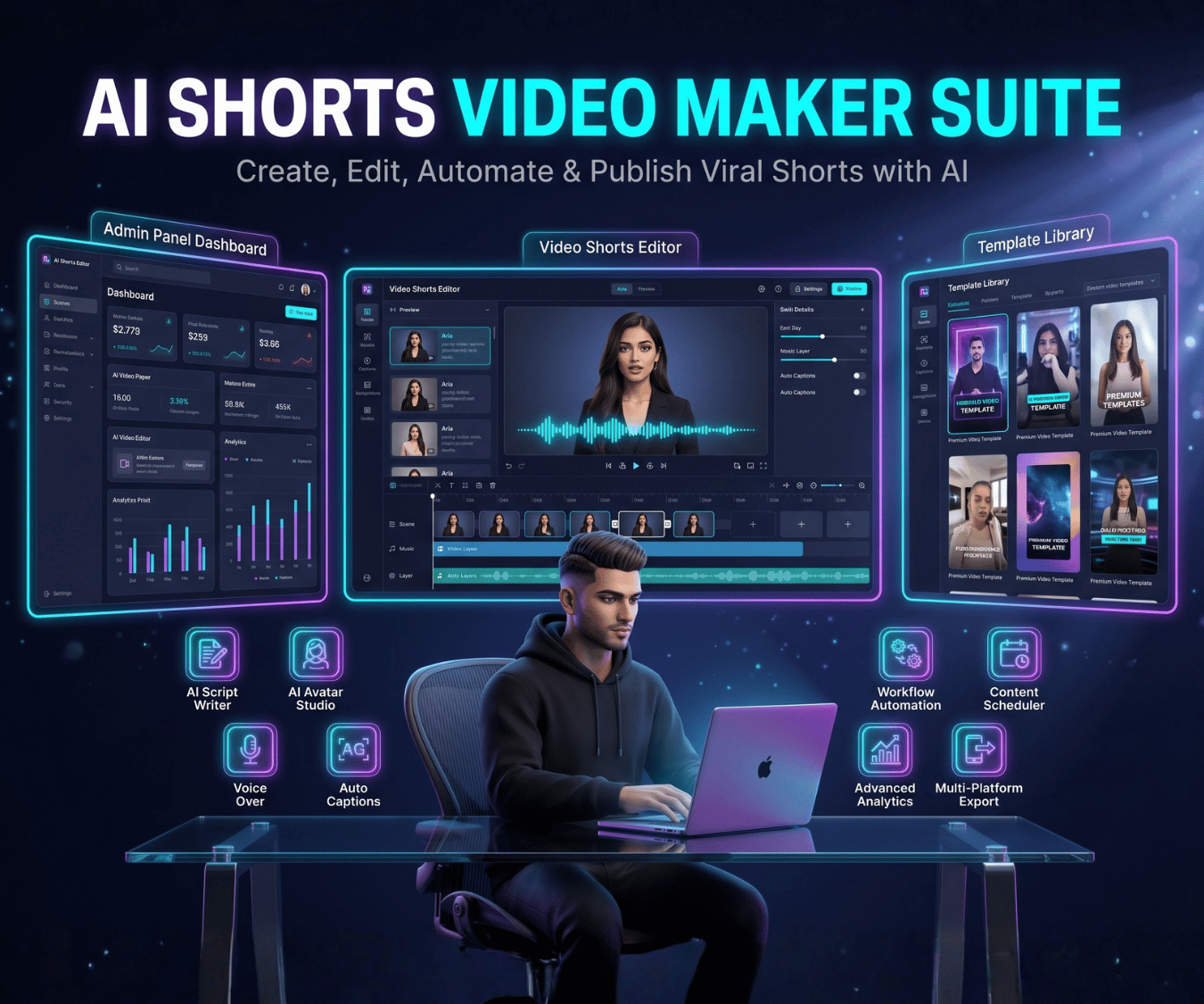 AI Shorts Video Maker Suite