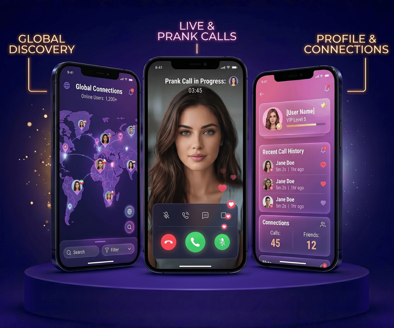 Fake Video Call App Development
