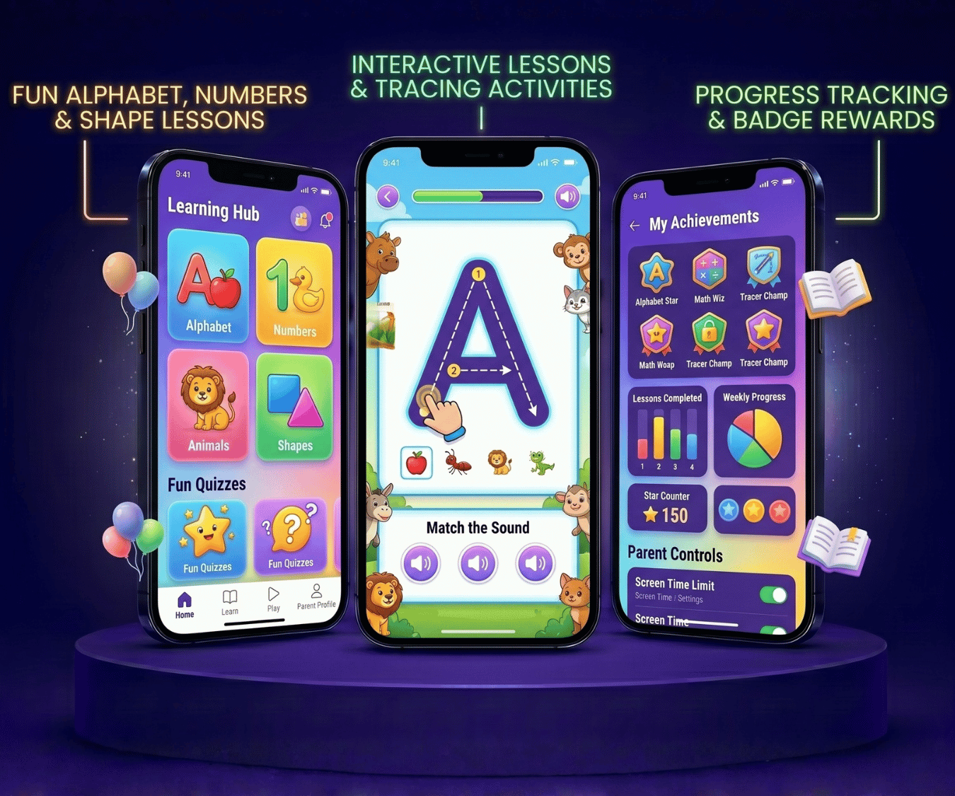 Kids Learnig App Development