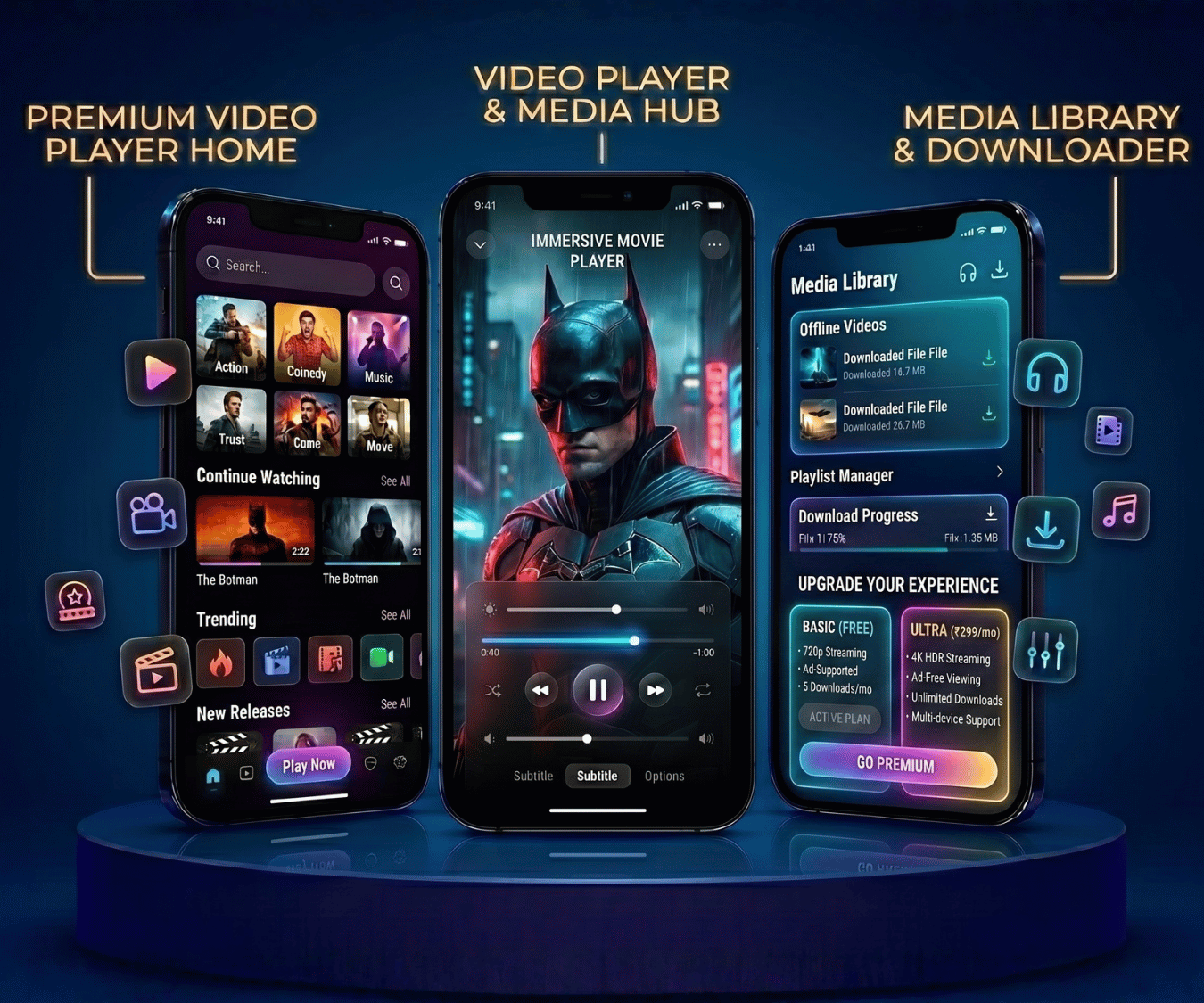 HD MX Player App Development