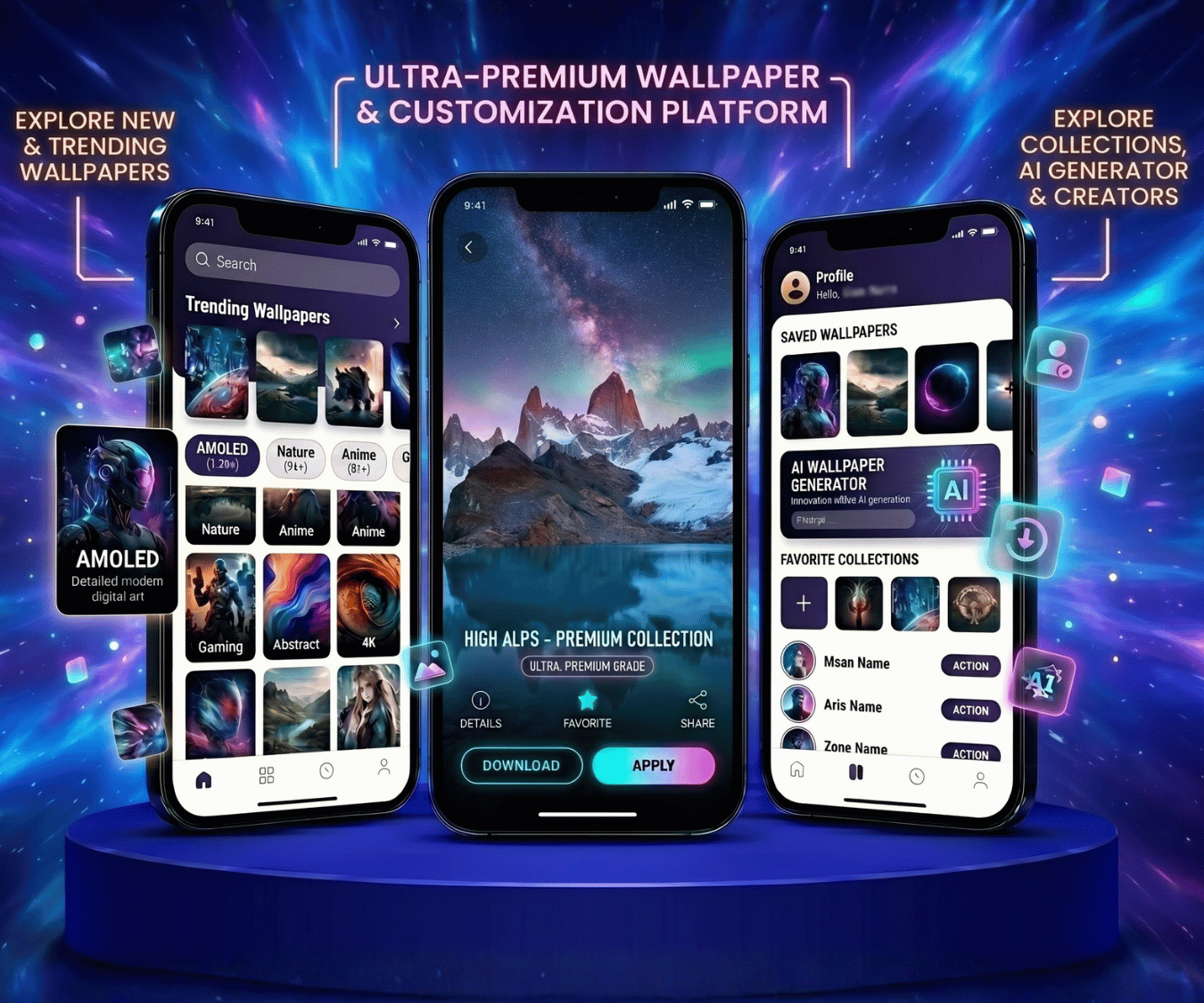 Wallpaper App Deveopment
