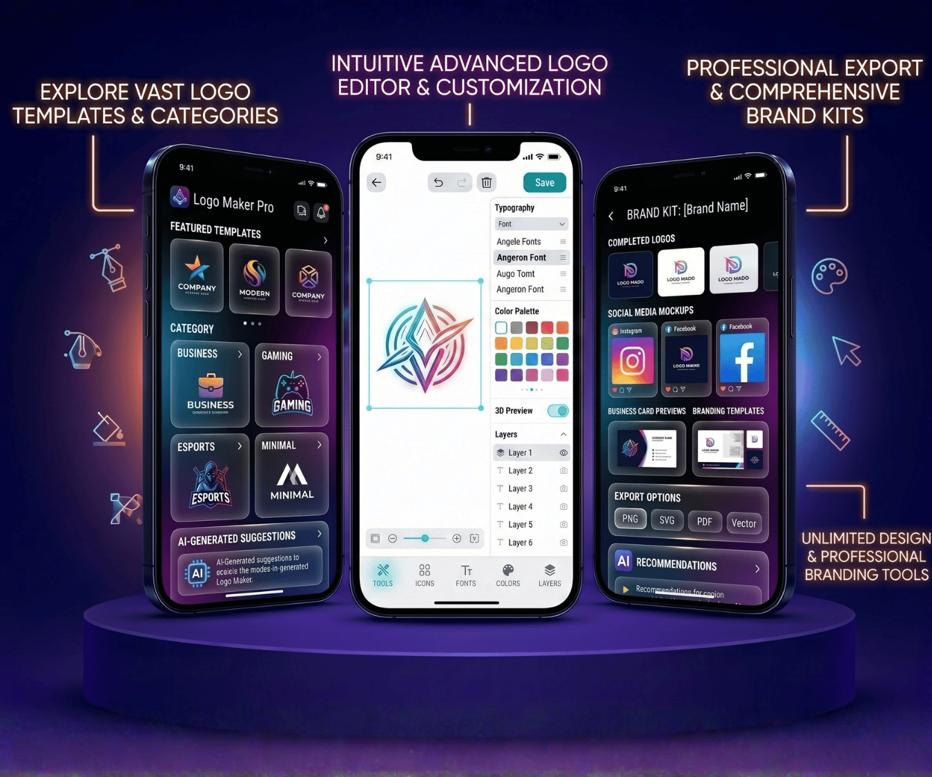 Logo Maker App Development