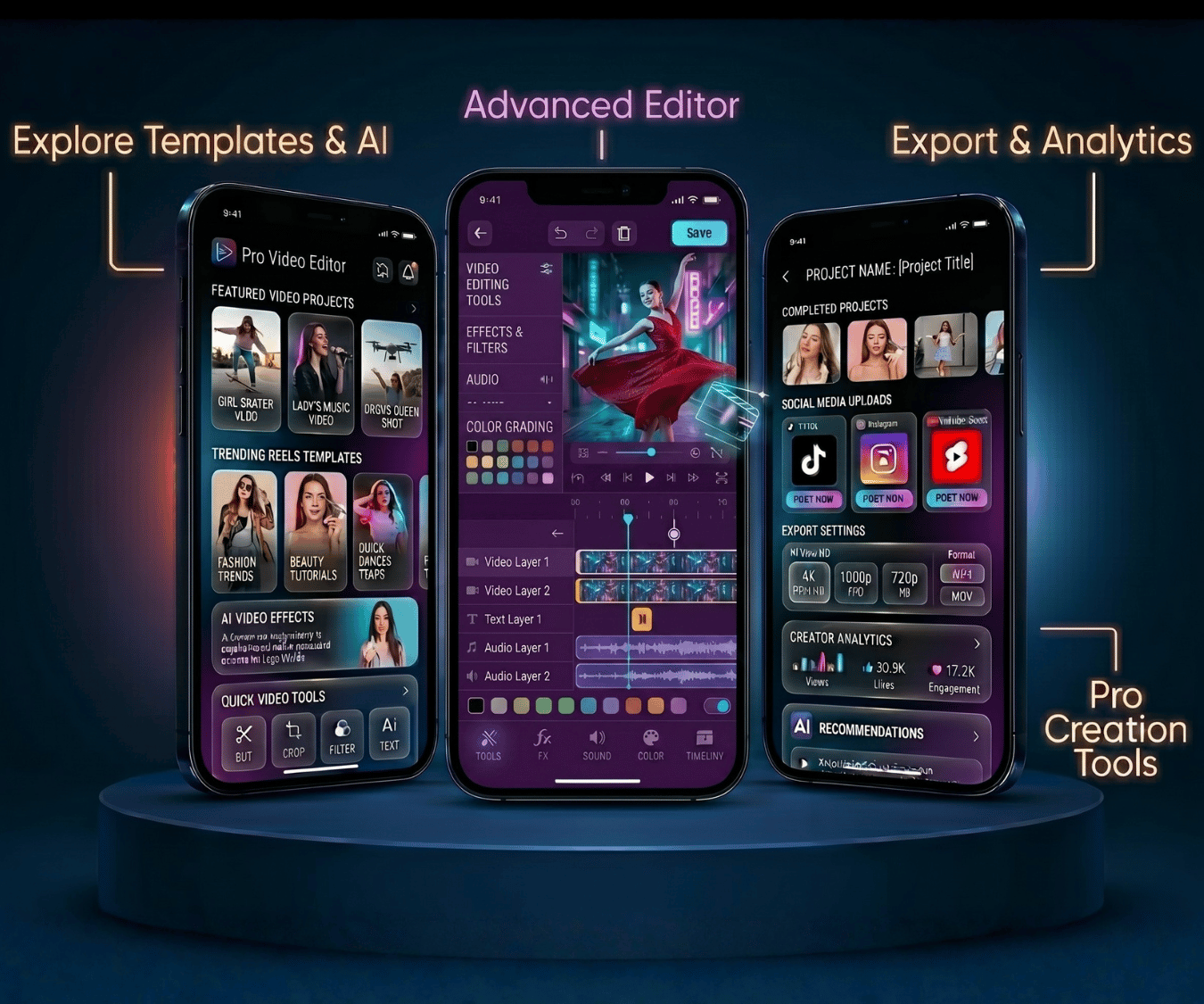 Pro Video Editor App Development