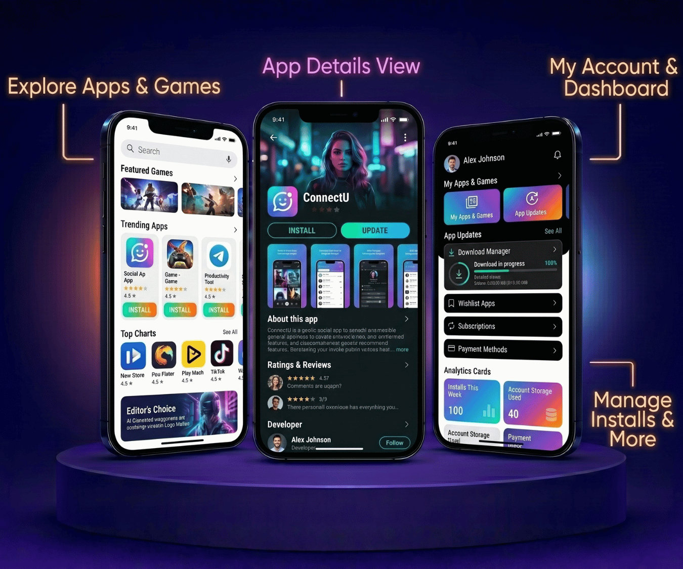 Play Store Clone App Development