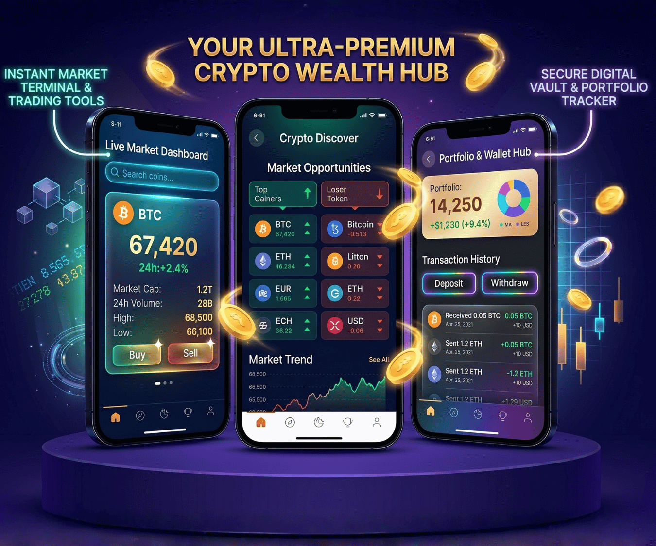 CryptoCurrency App Development
