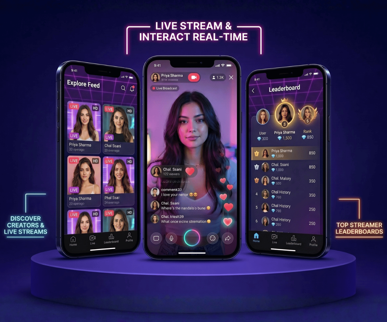 Live Streaming App Development