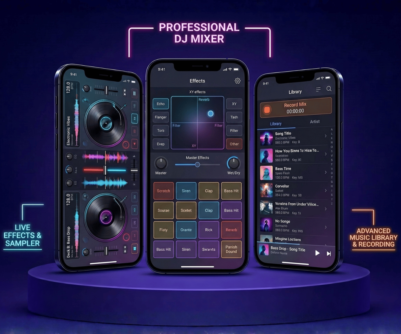 DJ Music Mixer App Development