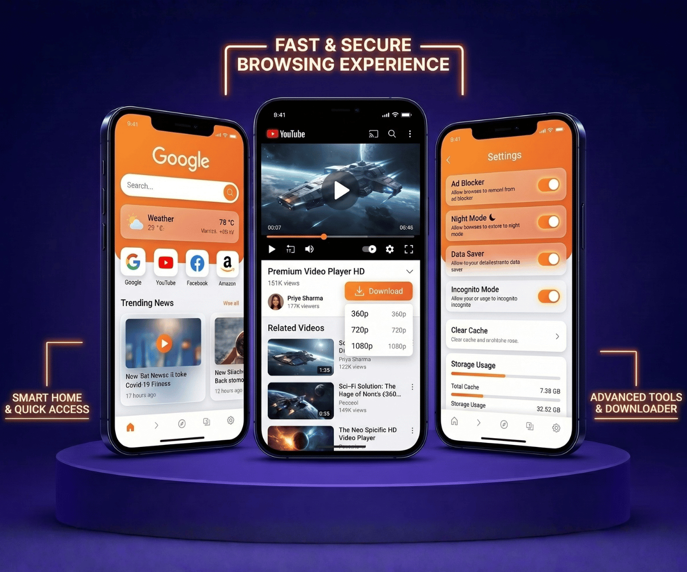 UC Browser Clone App Development
