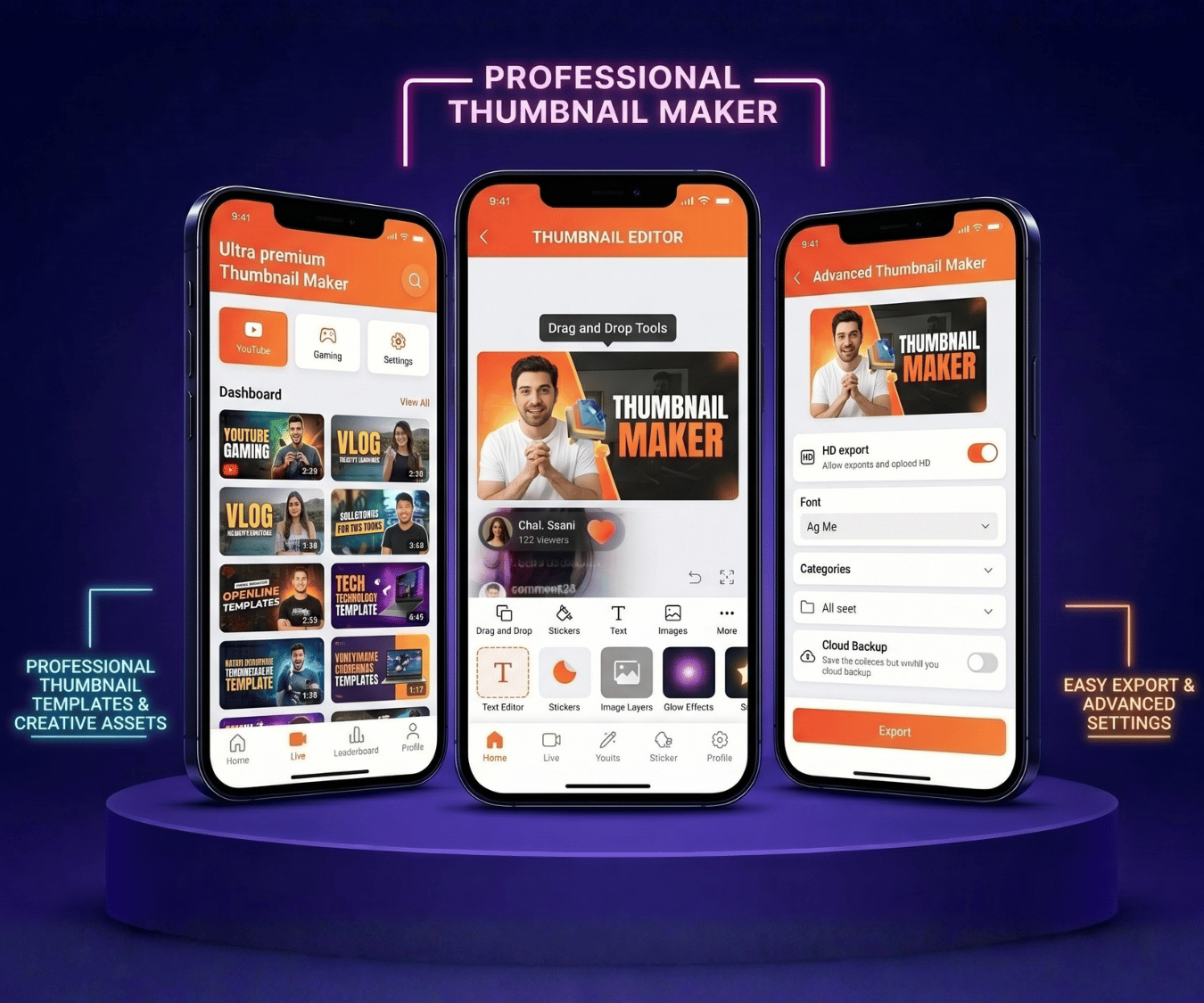 Thumbnail Maker App Development
