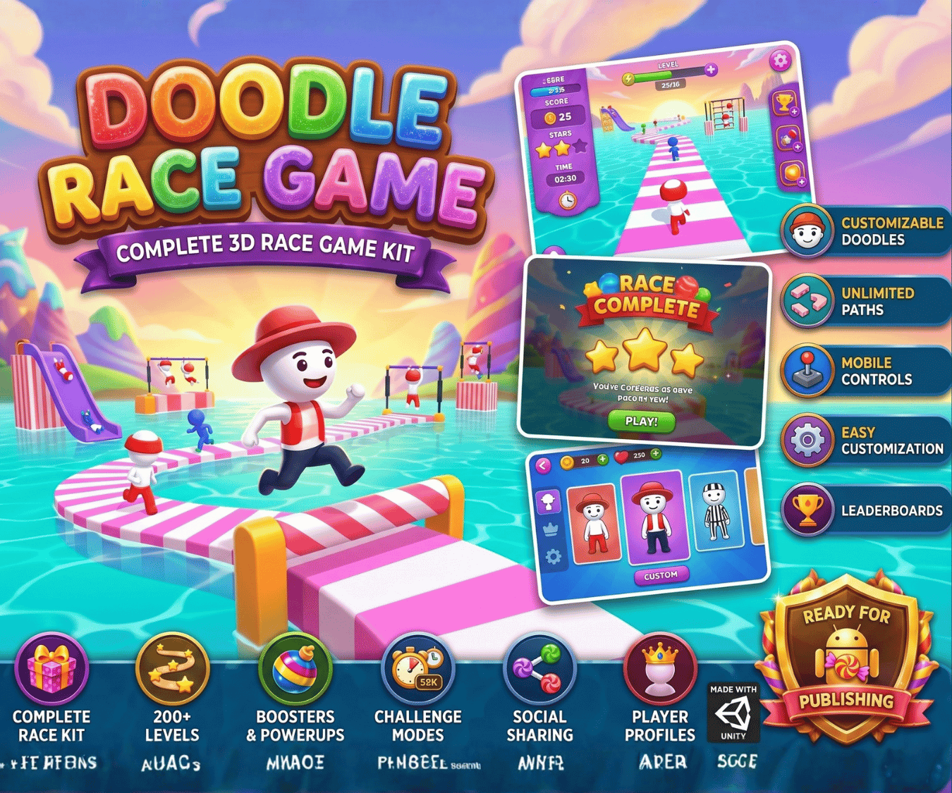 Doodle Race Game Development