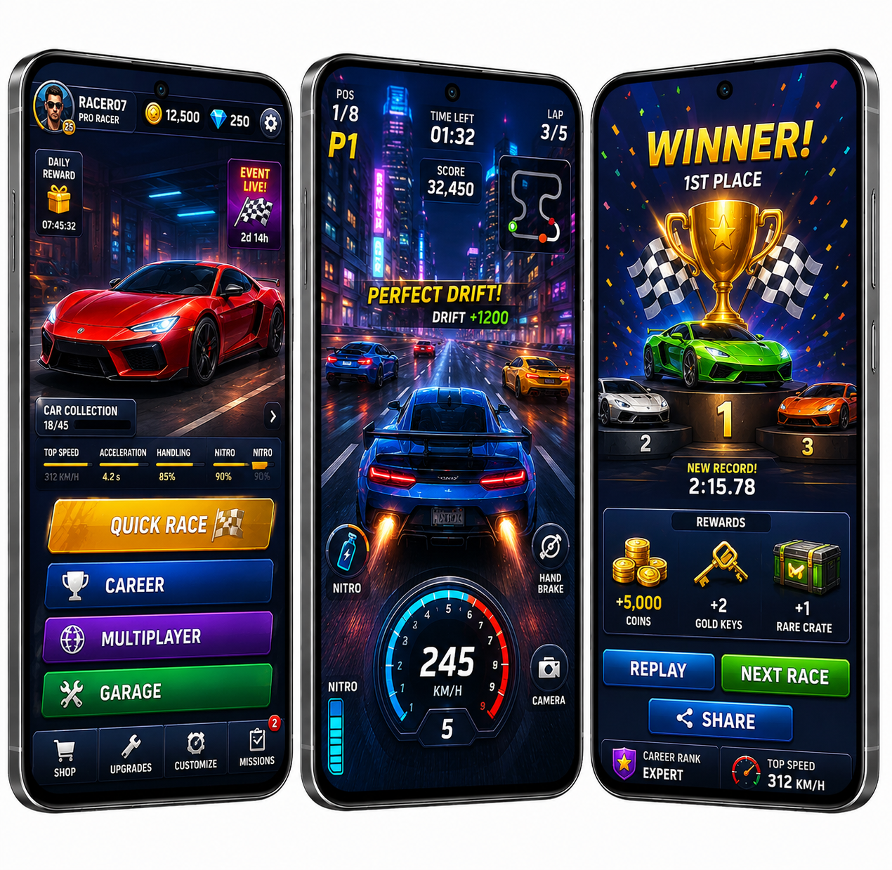 Car Racing Game Development