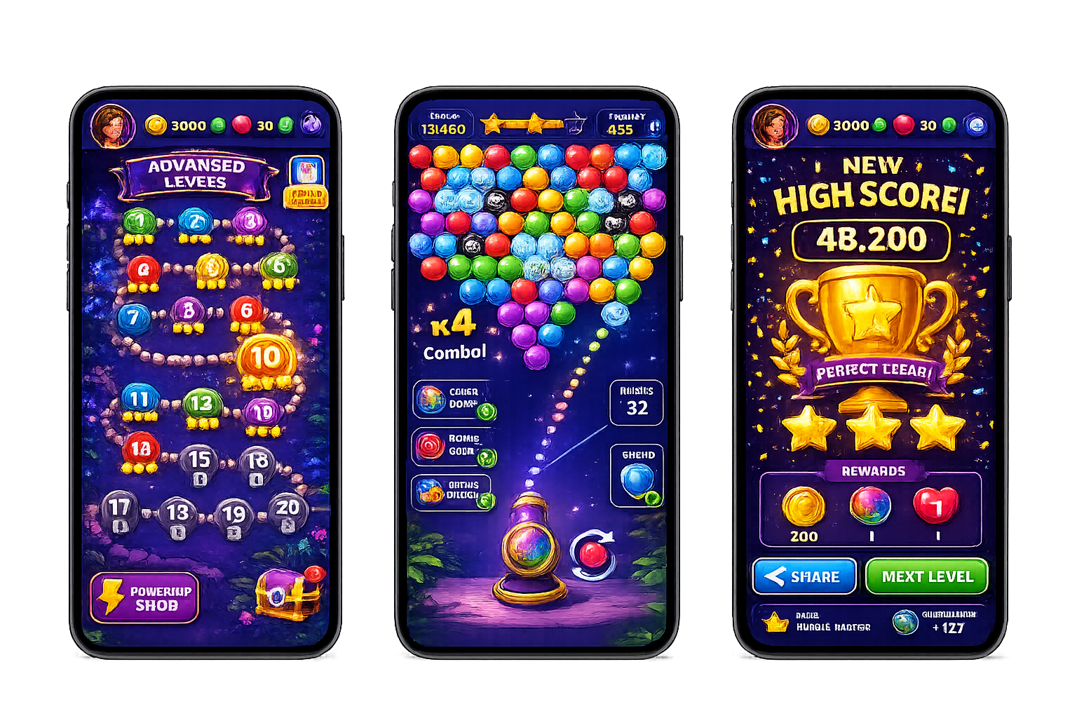 Bubble Shooter Game Development