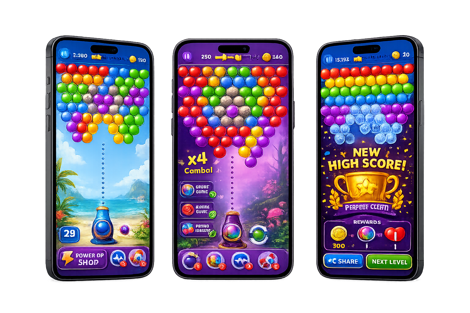 Bubble Shooter Game Development