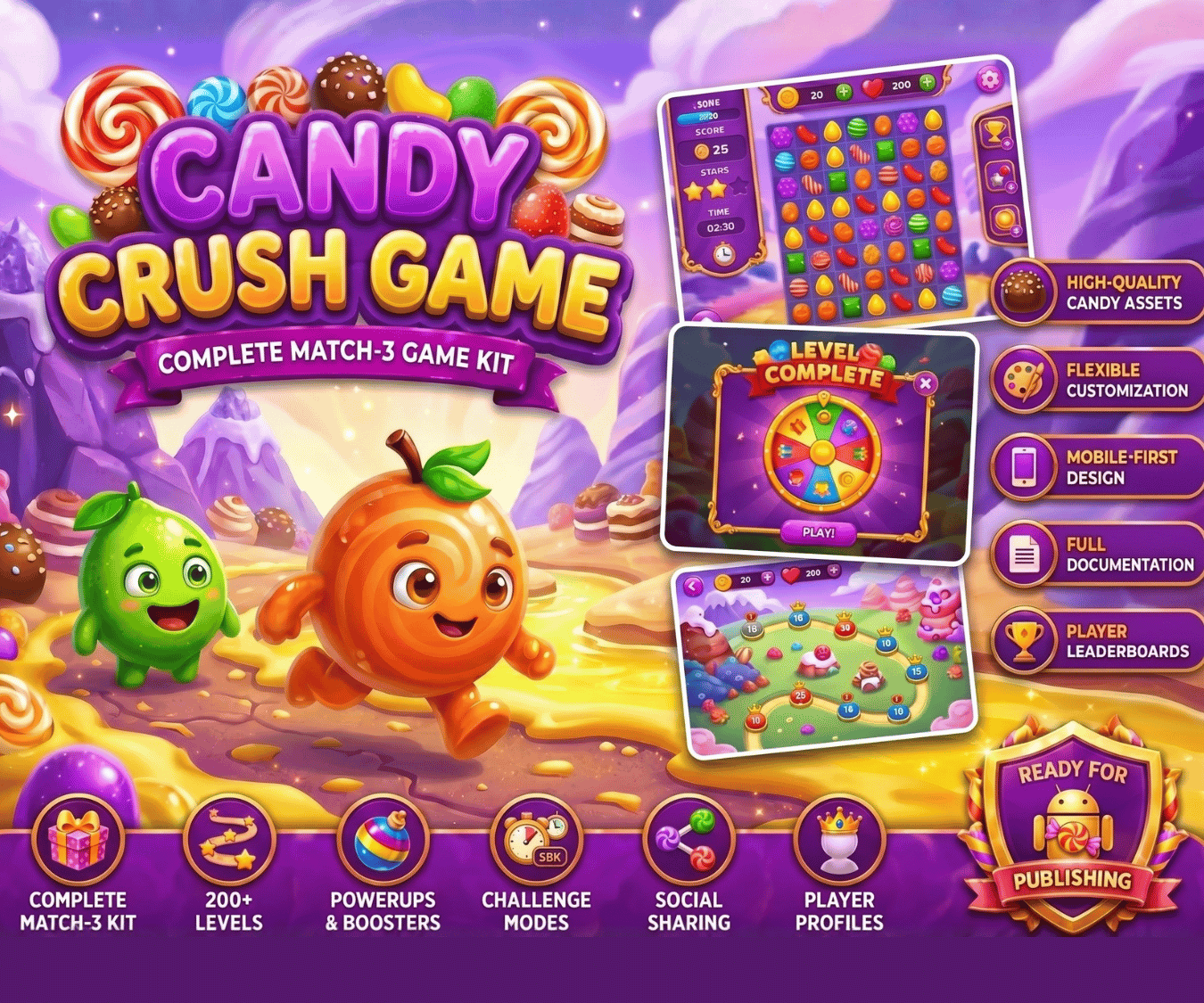 Candy Crush Game Development