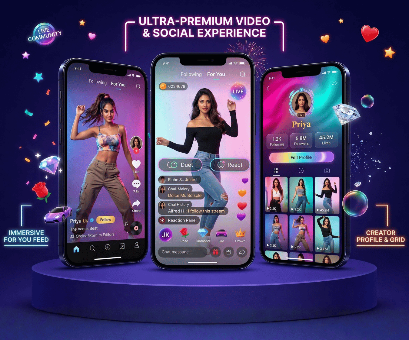 Tiktok Clone Advance App