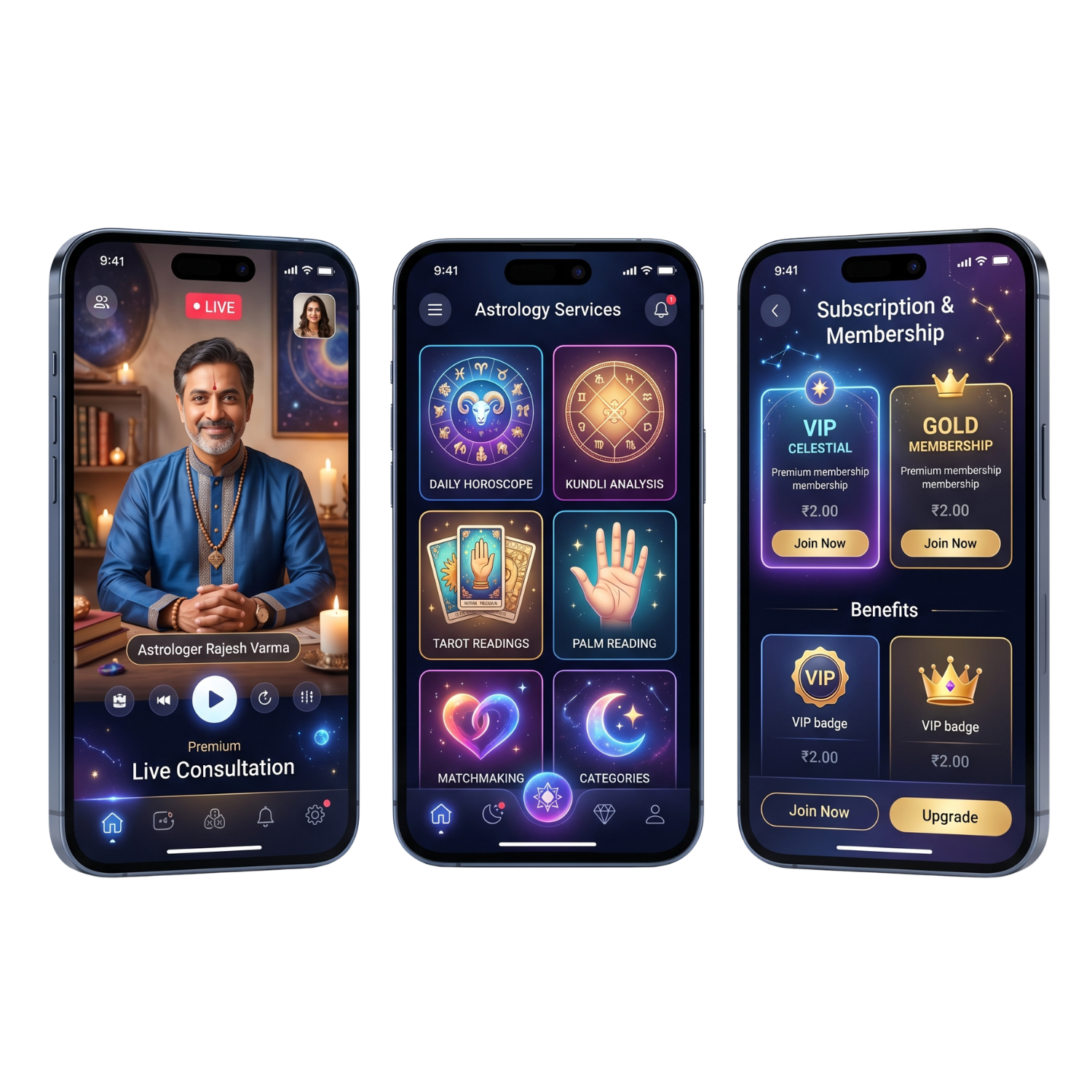 Astrology app development